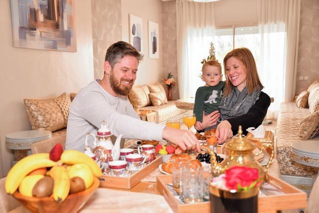 شقة فاخرة في سيدي بوزيد بإطلالة على الحديقة